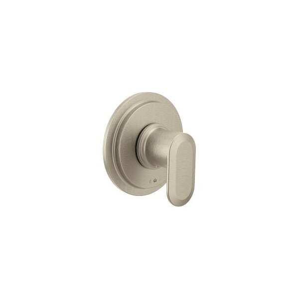 Greenfield M-CORE Transfer Valve Only Trim for Vertical Spa in Brushed Nickel